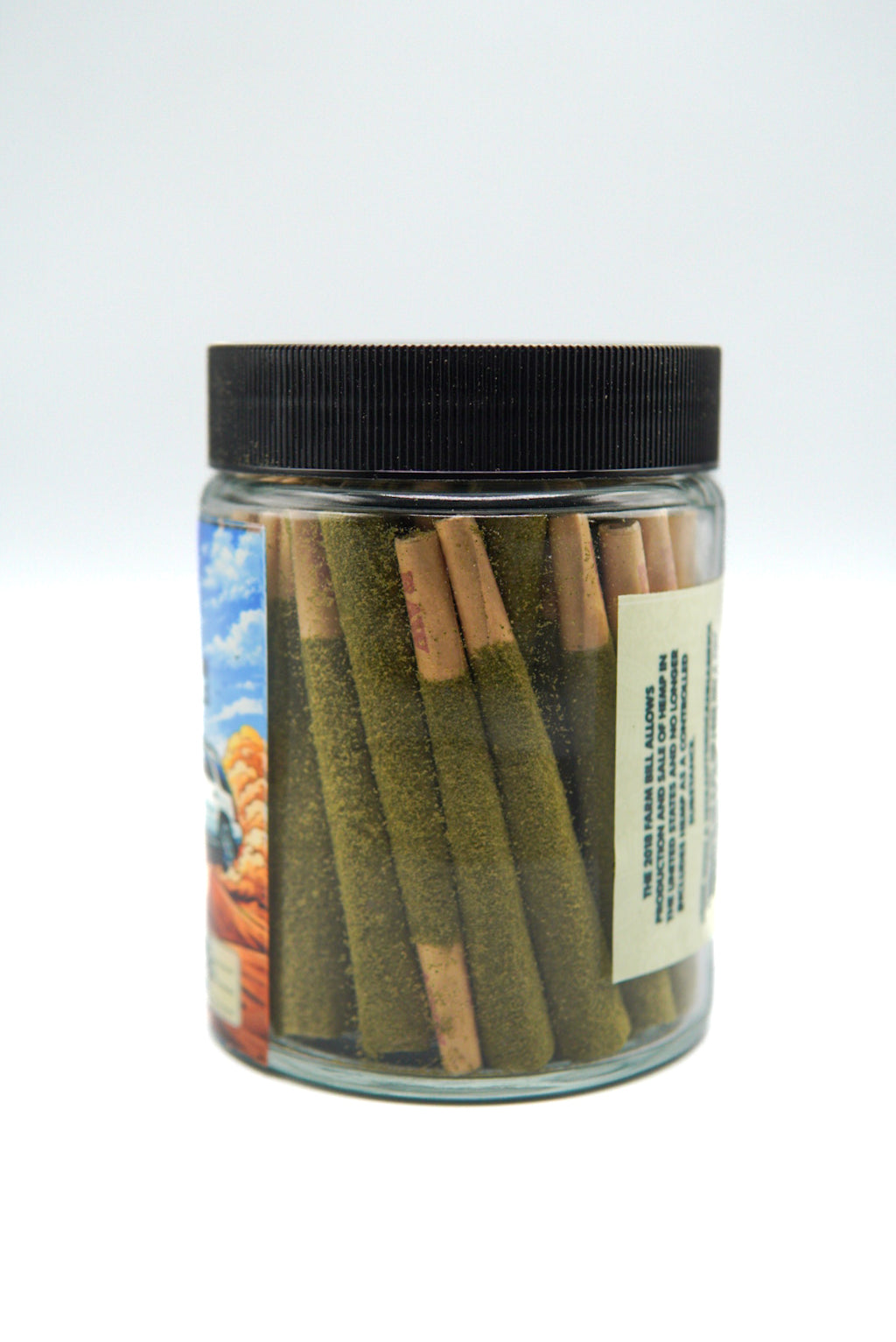 Tahoe OG Kief cover one gram preroll 50ct
