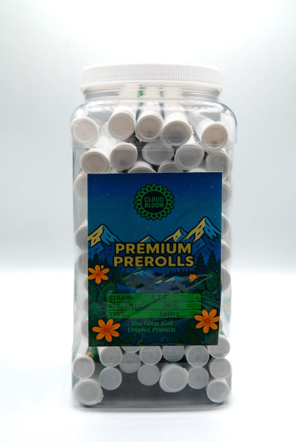 Alaskan Thunder F*ck Kief cover one gram preroll 50 count