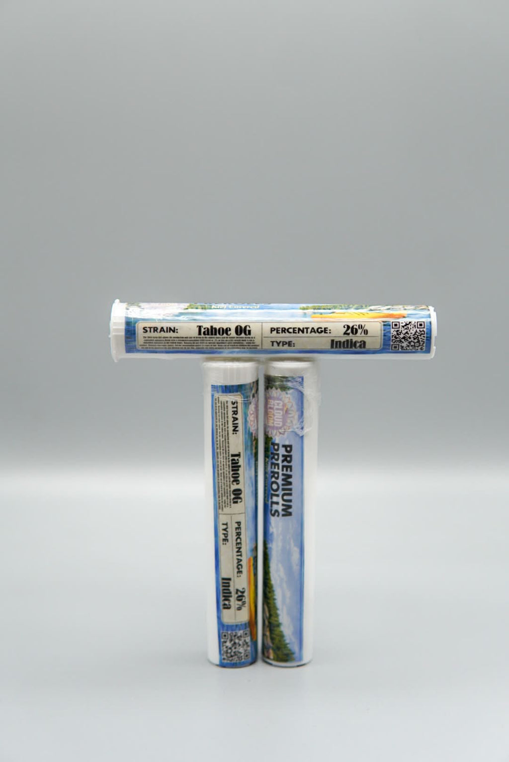 Tahoe OG Kief Covered Prerolls Three pack