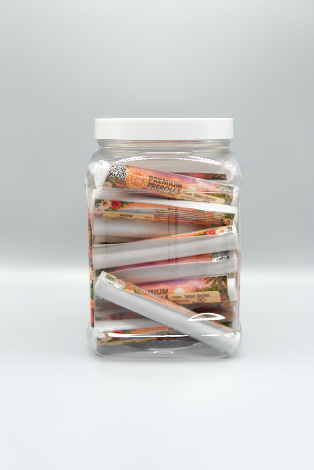 Sunset Sherbet Kief Covered Prerolls 25 Count