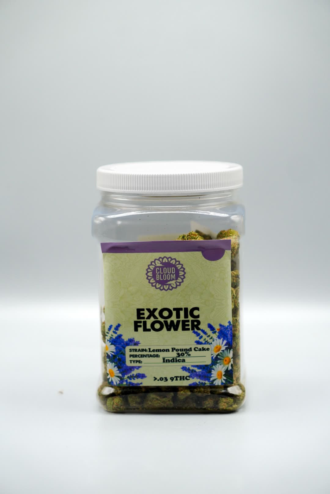 Lemon Pound Cake Indica Exotic $oz