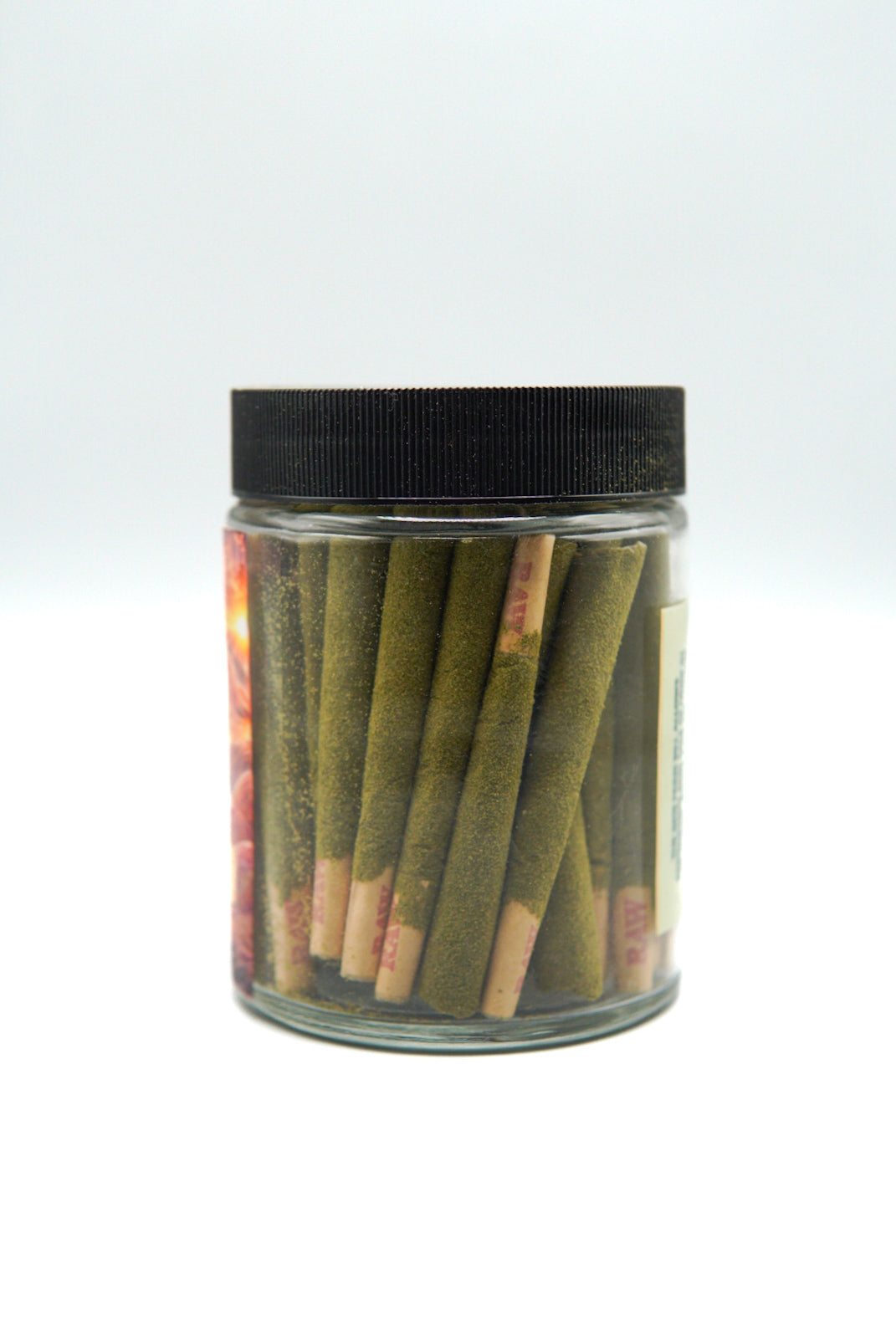 Sunset Sherbet Kief cover one gram preroll 50ct