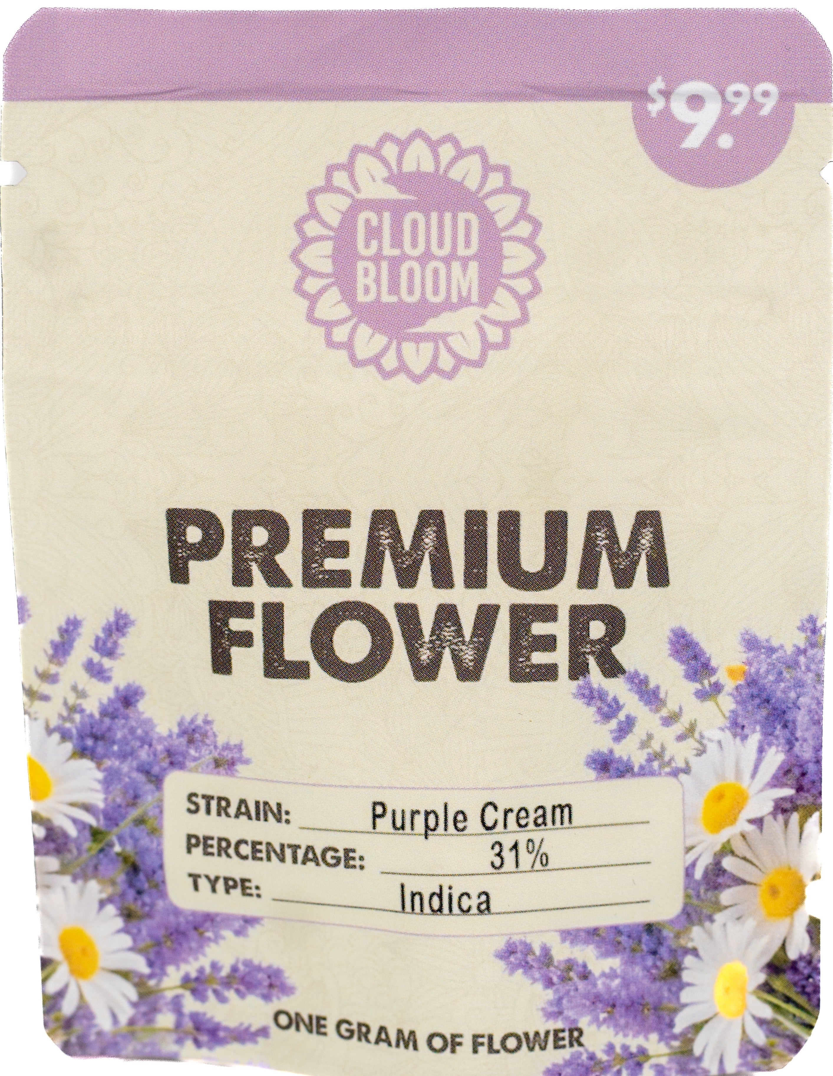 Purple Cream Premium Indoor Indica 1G